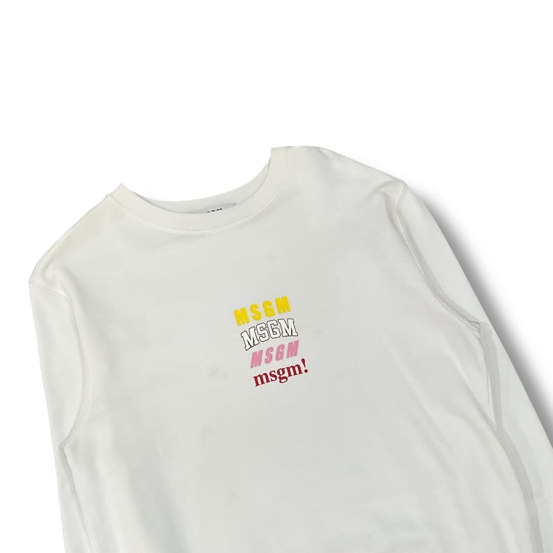  msgm 로고 맨투맨 y12290 상품이미지4