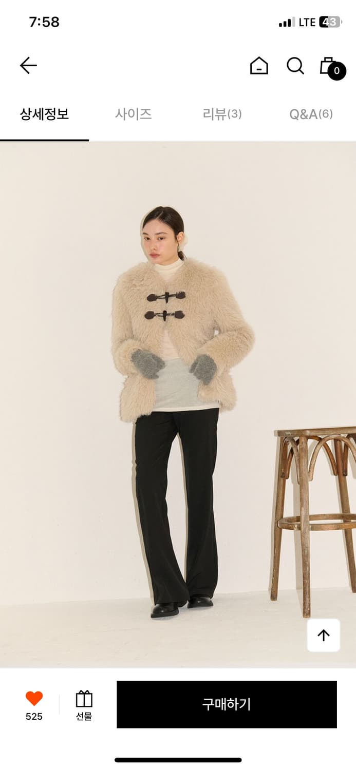 flove 플로브 에코 퍼자켓 상품이미지2