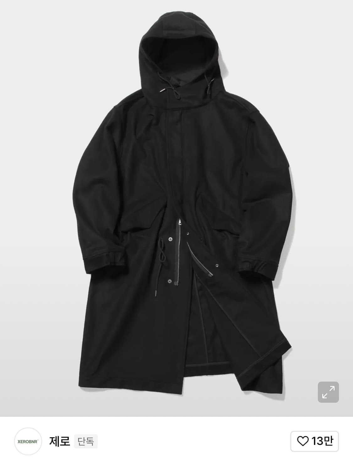 M-51 울 피쉬테일 코트 M 상품이미지3