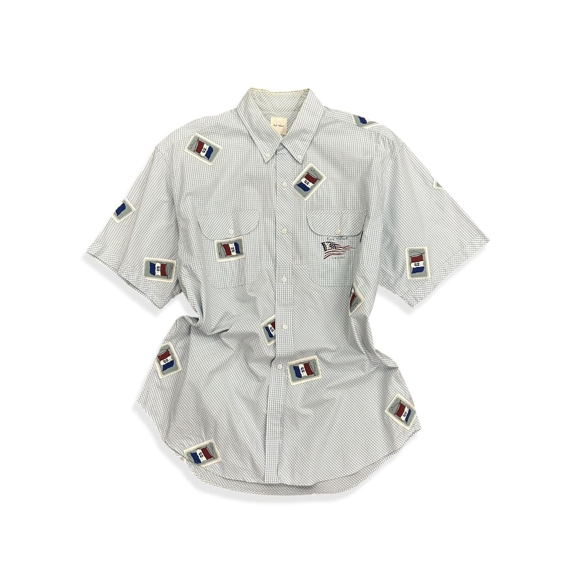 Karl Helmut, Patch Short Sleeve Shirt 상품이미지1