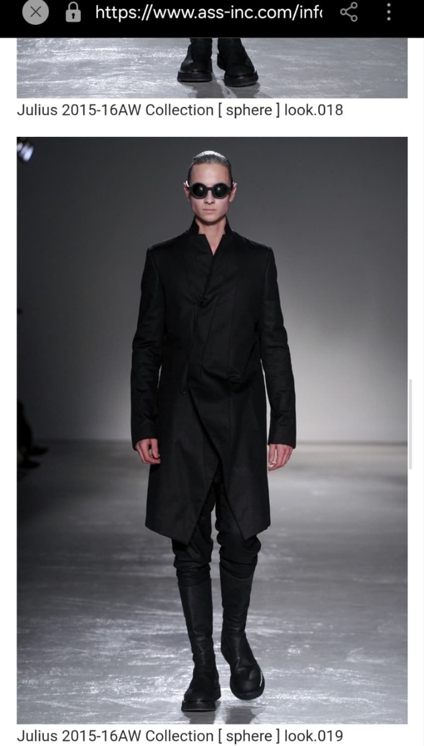 율리우스 Julius 15FW 명작 패딩 코트 _ 다크웨어 상품이미지2