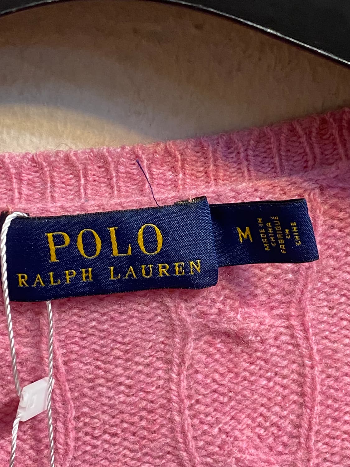 폴로 랄프로렌 케이블 브이넥 스웨터 상품이미지3