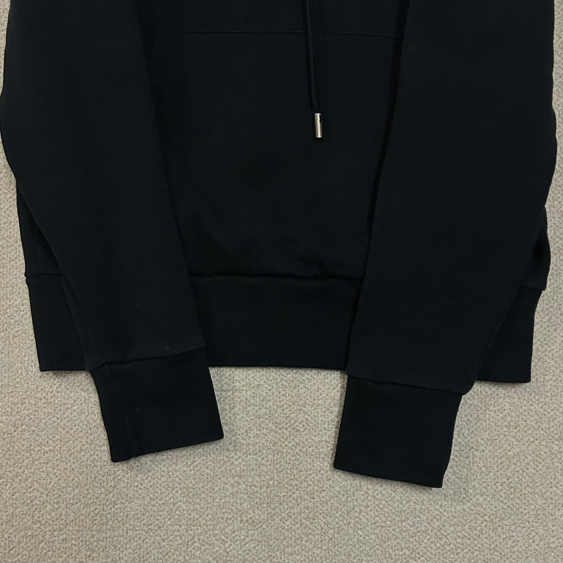 (M) 메종키츠네 더블 폭스 블랙 후드 상품이미지5