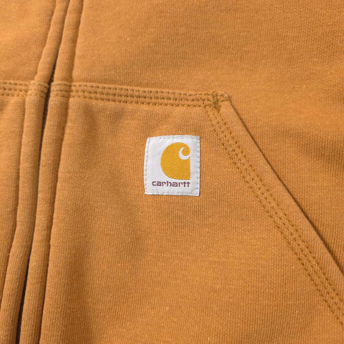 칼하트 레인디펜더 써멀 후드집업 칼하트브라운 (M) 상품이미지3