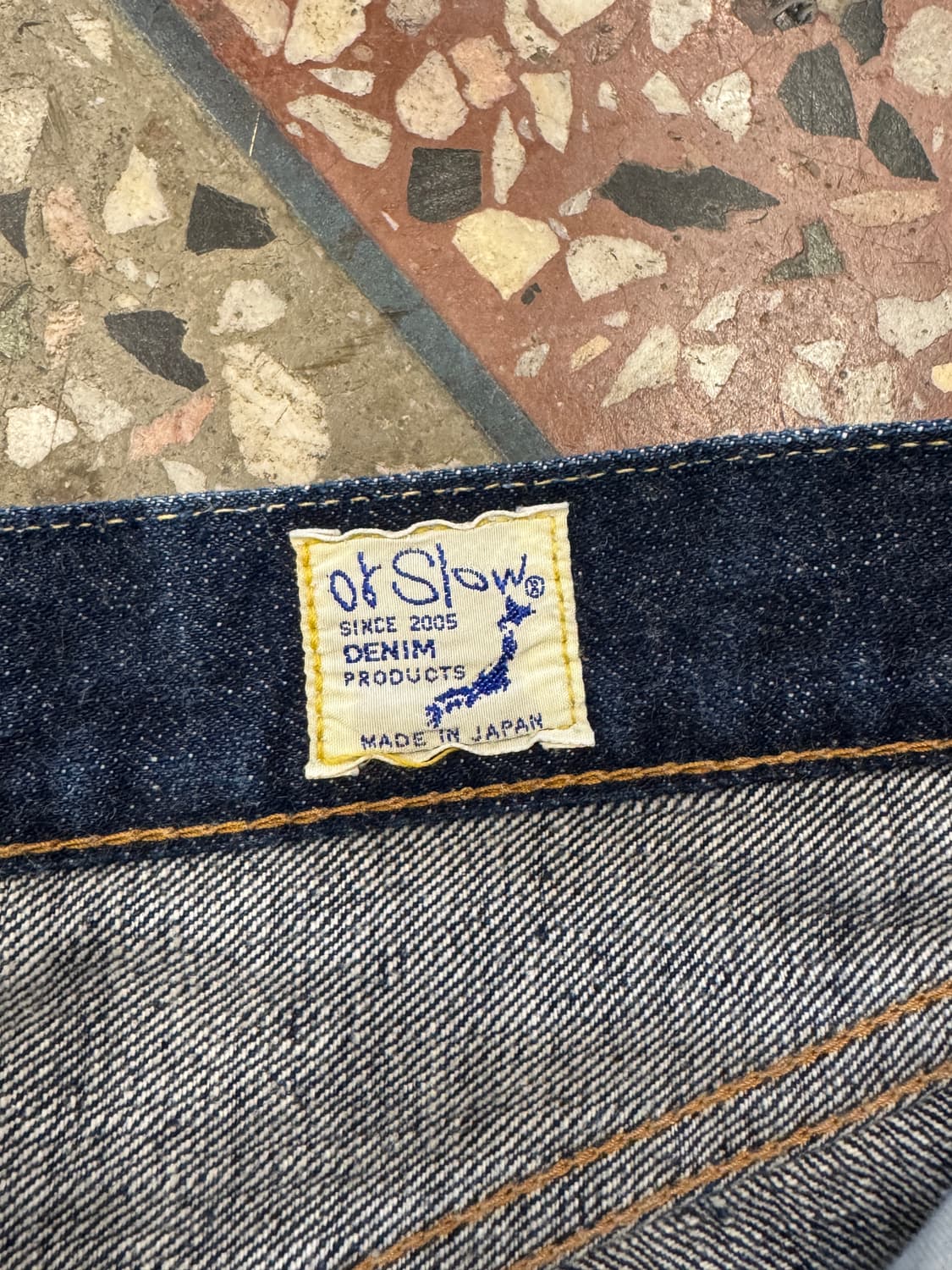 오어슬로우 107 슬림 스트레이트 데님 (32) 상품이미지6