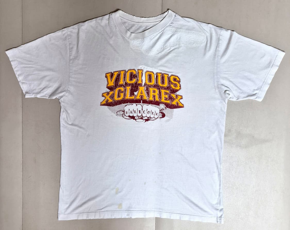 00s VICIOUS GLARE Band
Merch T-Shirt 
 상품이미지4