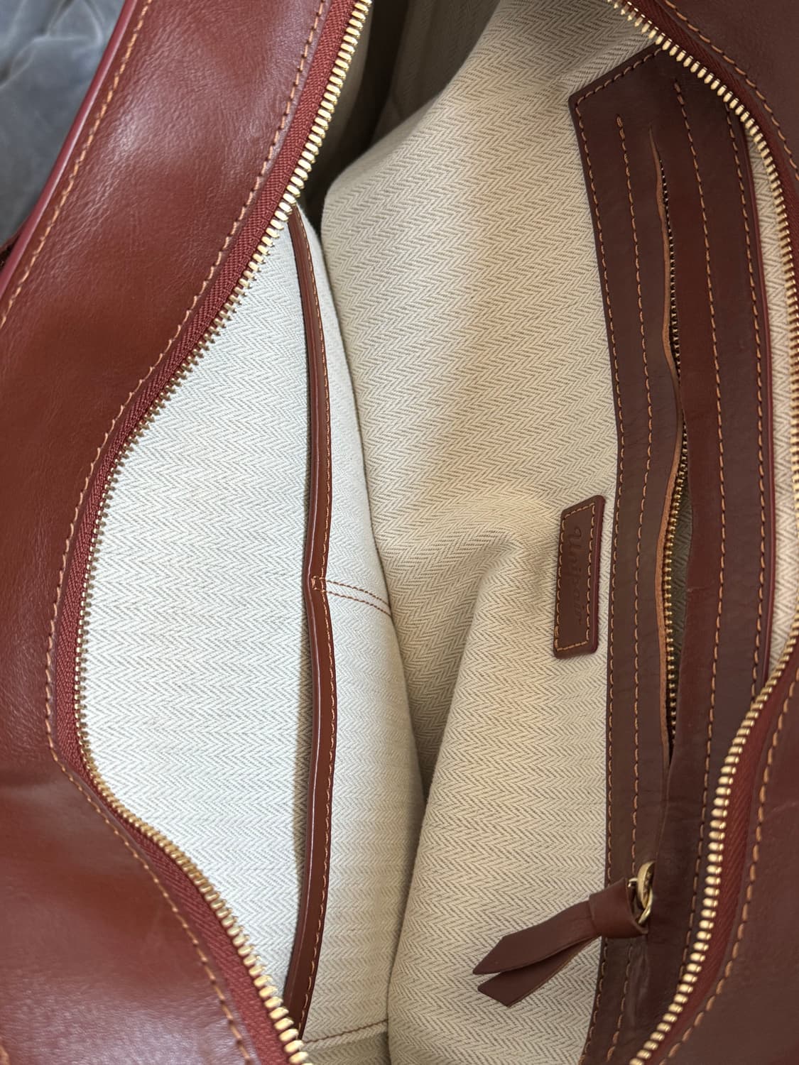 유니페어 토트백 탄 컬러 상품이미지5