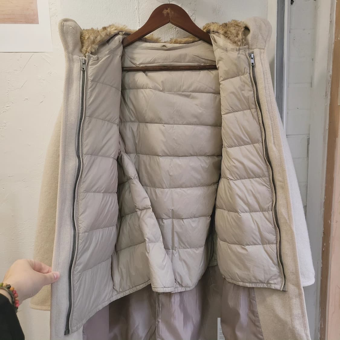 프릭스스토어 덕다운 더플코트 상품이미지7