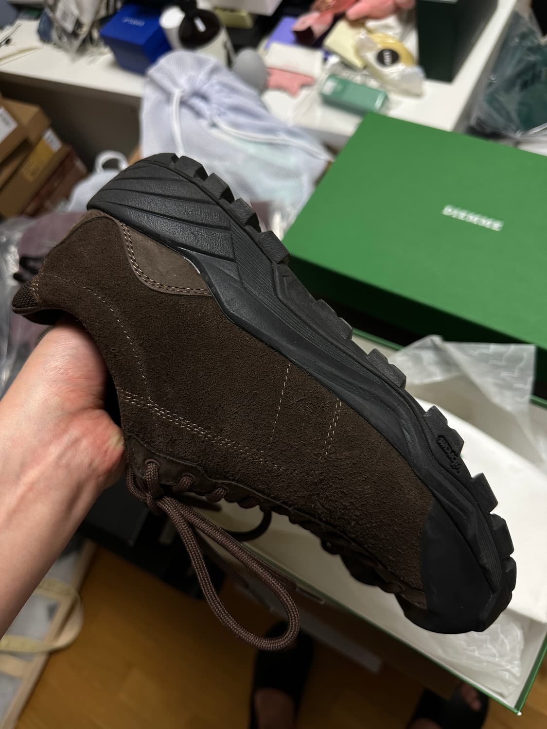 (43) 디에메 모비다 스웨이드 브라운 상품이미지5