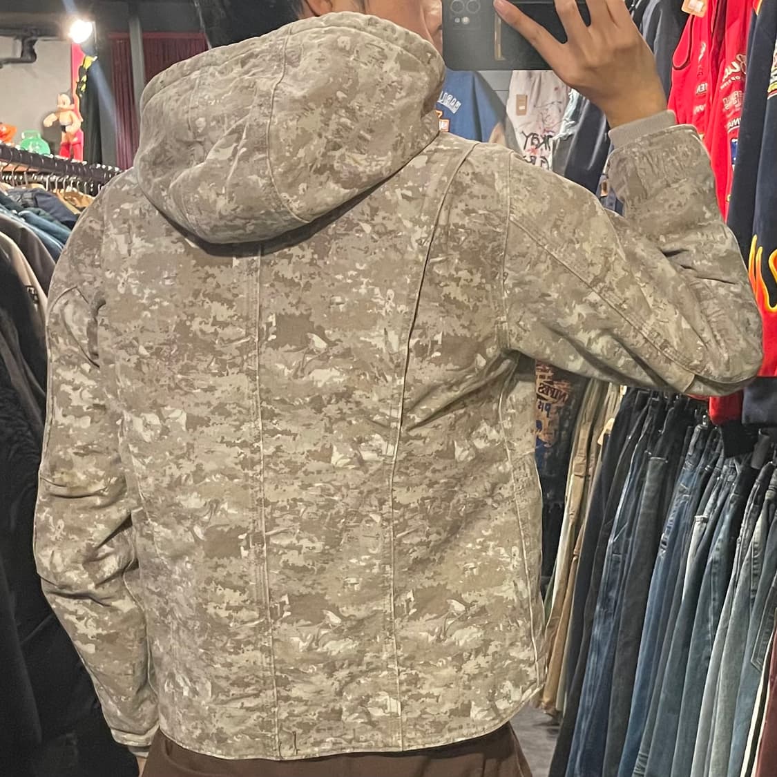 [IM] carhartt 칼하트 오리지널 카모 후드 액티브자켓 상품이미지7