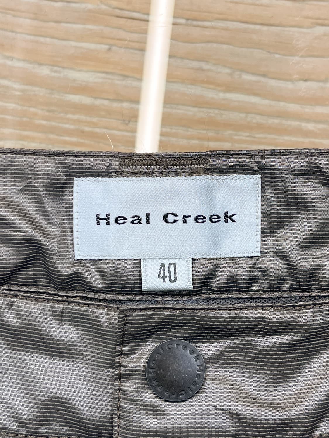 힐크릭 y2k 사이드 트랙 라인 부츠컷 팬츠 상품이미지7