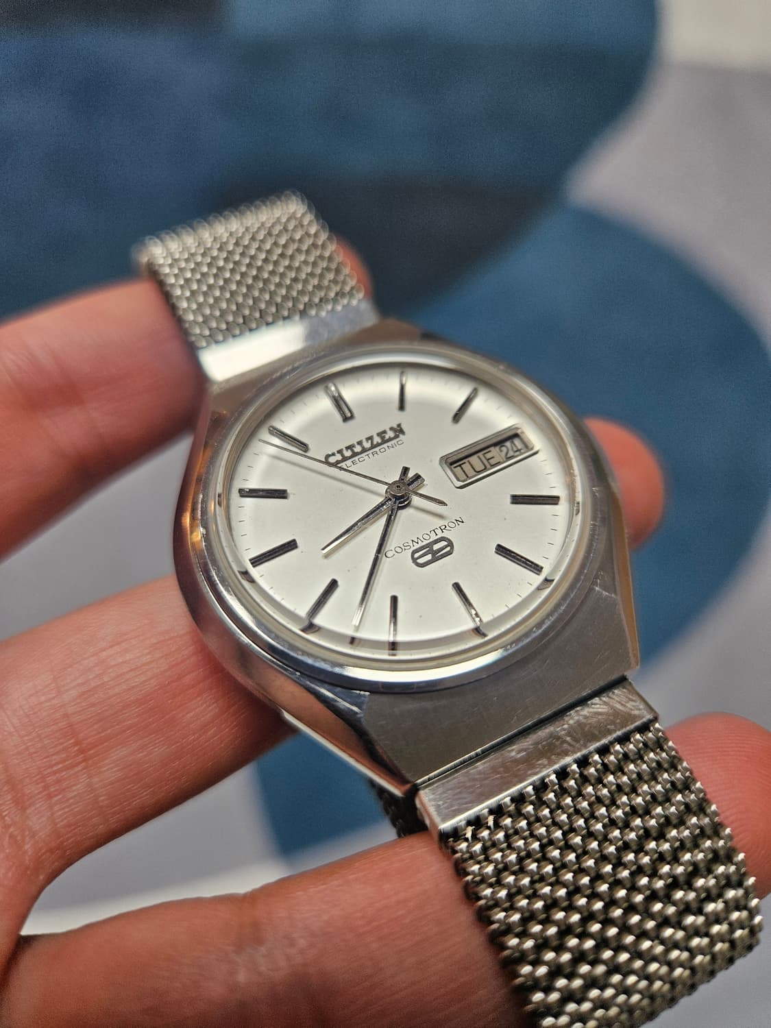 1970s 시티즌 코스모트론 하이브리드 빈티지 시계 상품이미지2