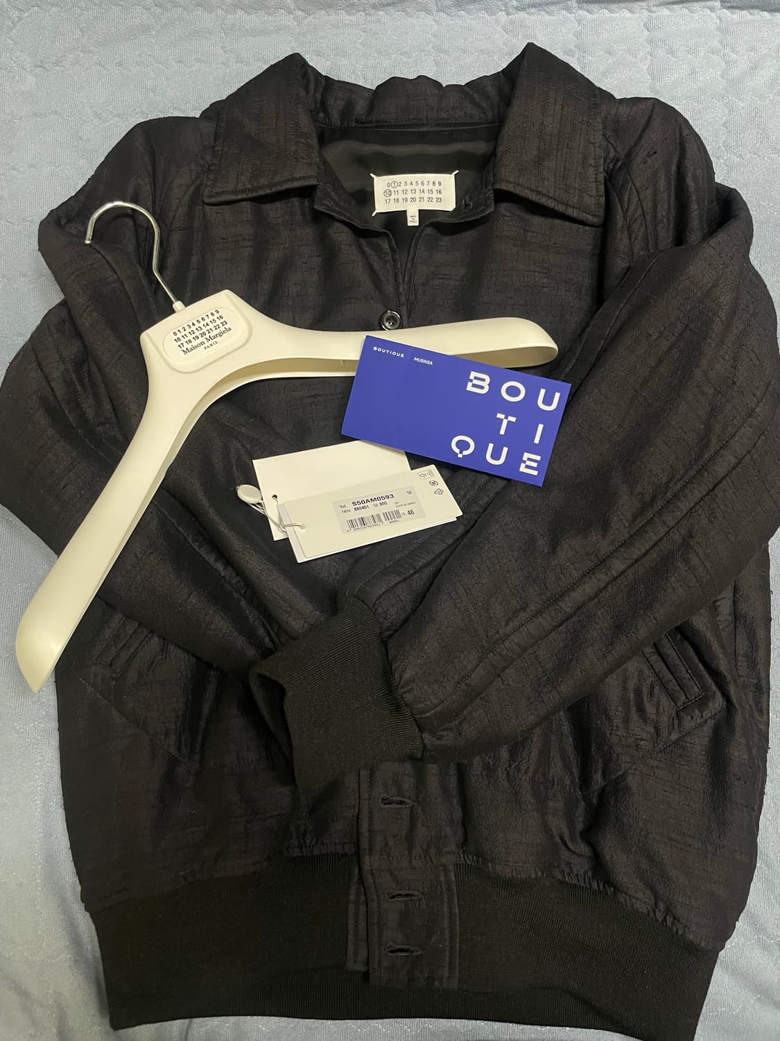 마르지엘라 실크 봄버 자켓 46 상품이미지2