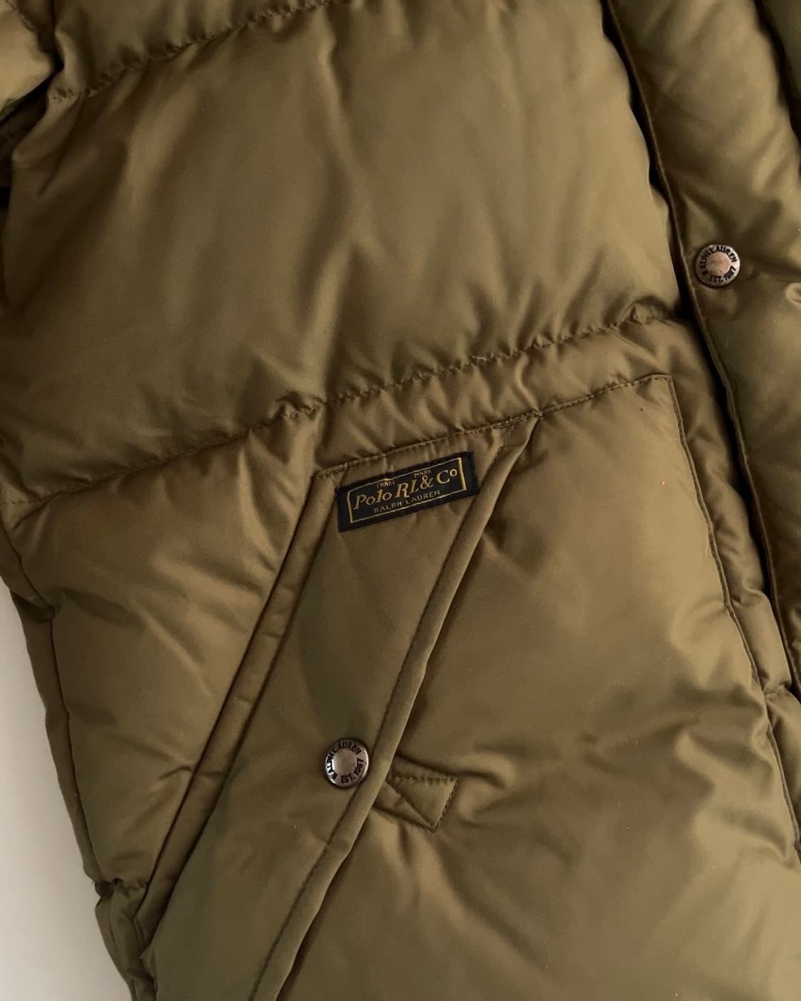 폴로 랄프로렌 다운 푸퍼 자켓 S 상품이미지4