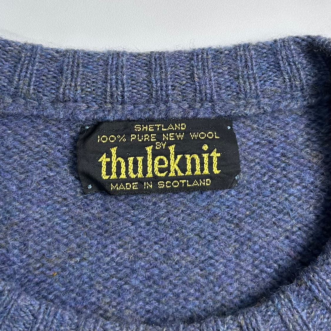VTG 스코틀랜드 울 니트  상품이미지4