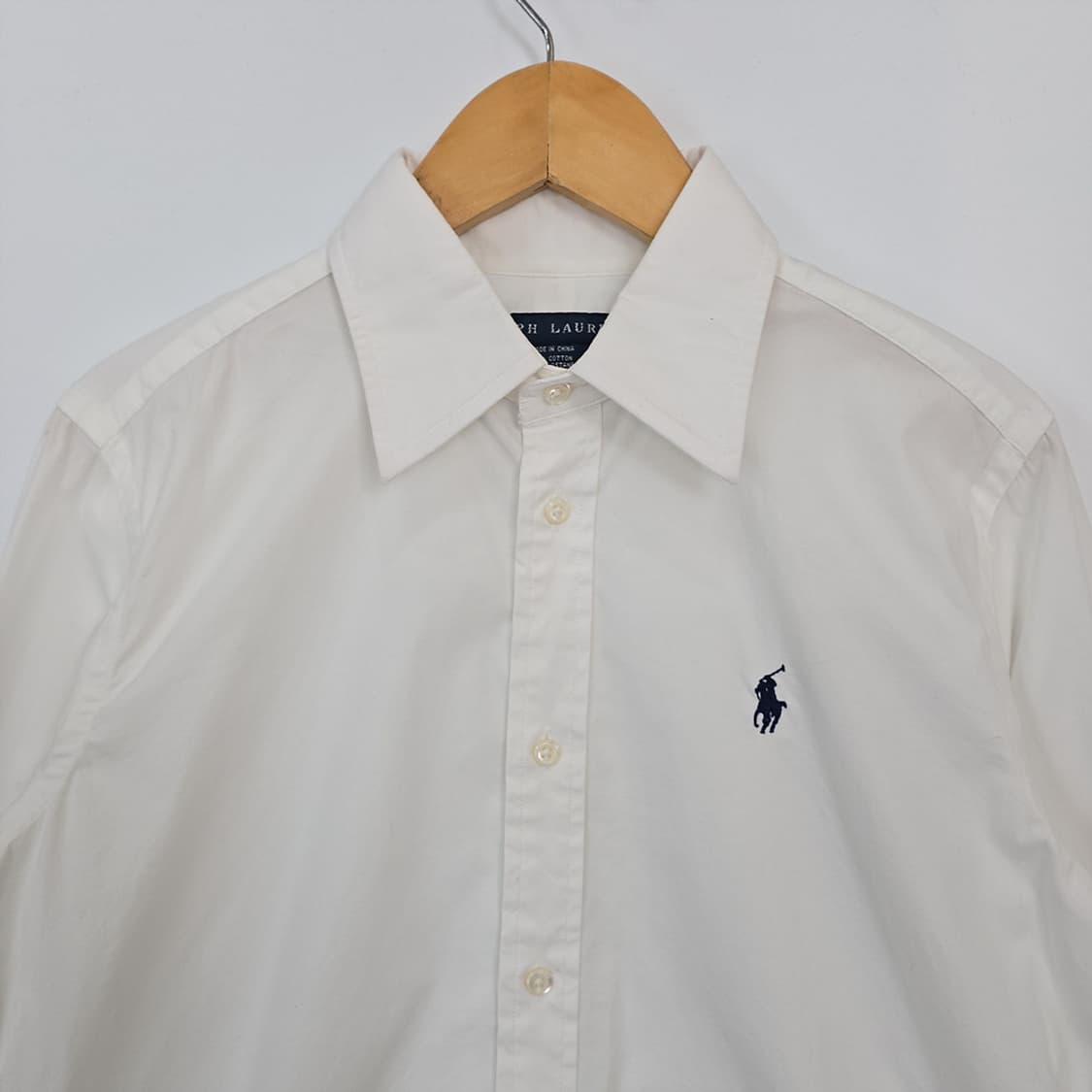 여성 랄프로렌 Ralph Lauren 슈퍼슬림핏 화이트 셔츠 6 상품이미지2