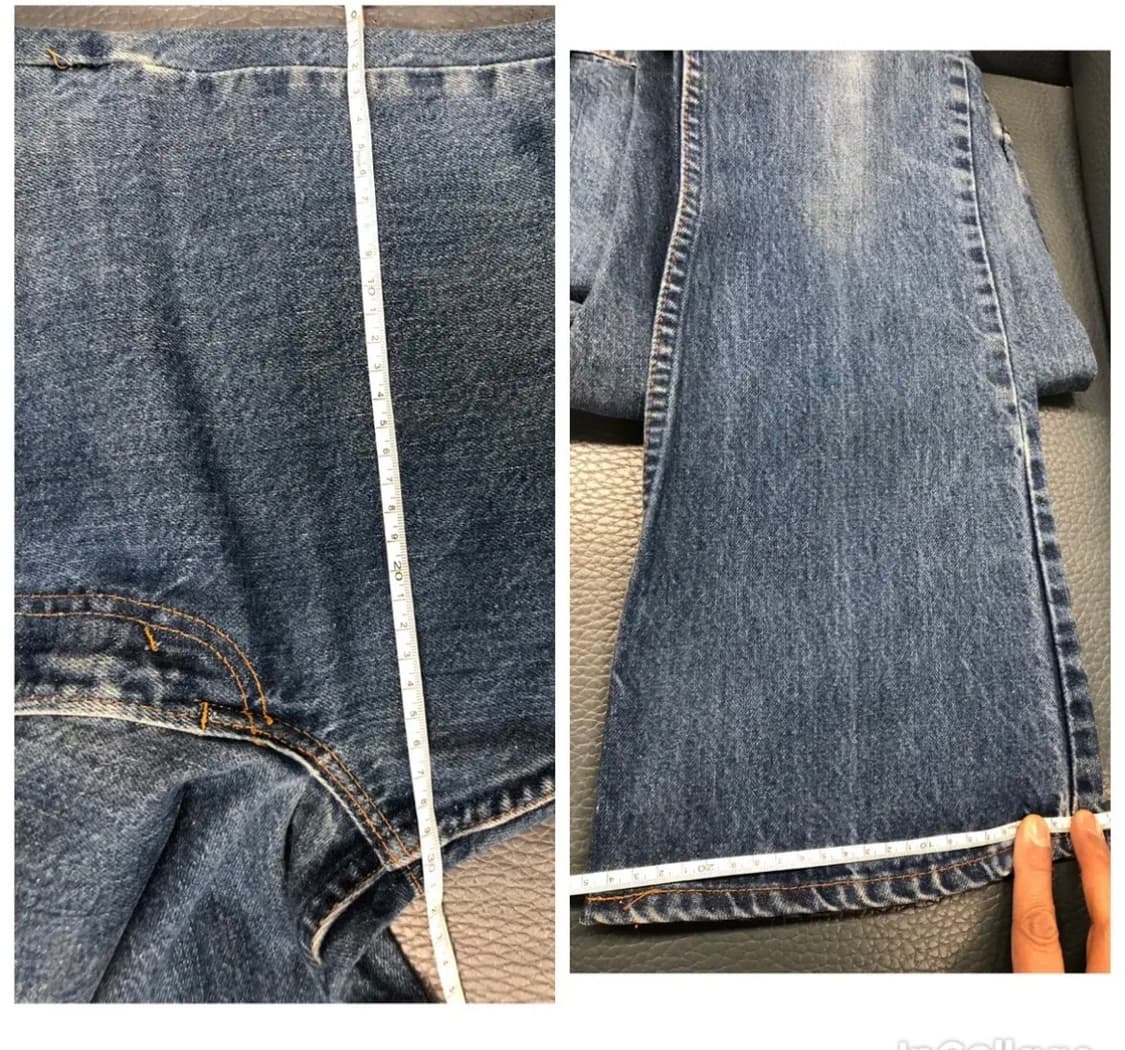 80s 리바이스646플레어(81년) 허리32 상품이미지6