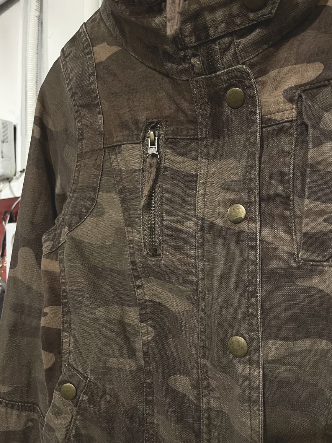 prd 유틸리티 카모 밀리터리 자켓 y2k 상품이미지3