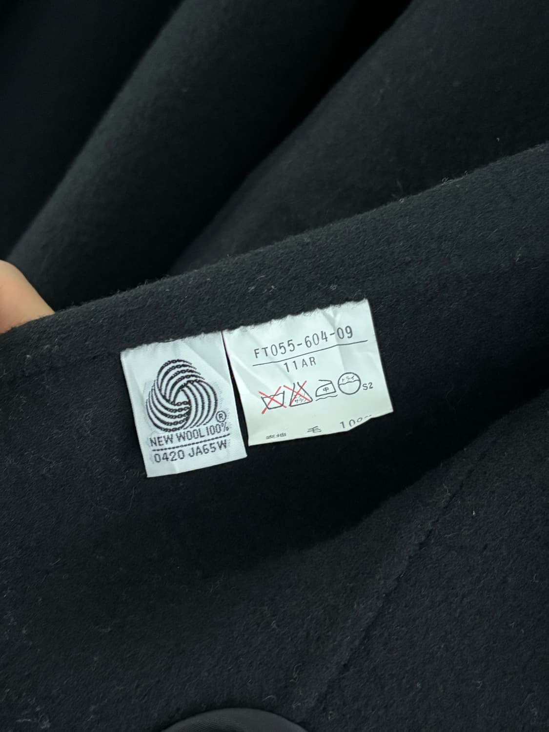 Burberry 버버리 블랙 더블 브레스트 롱코트 상품이미지5