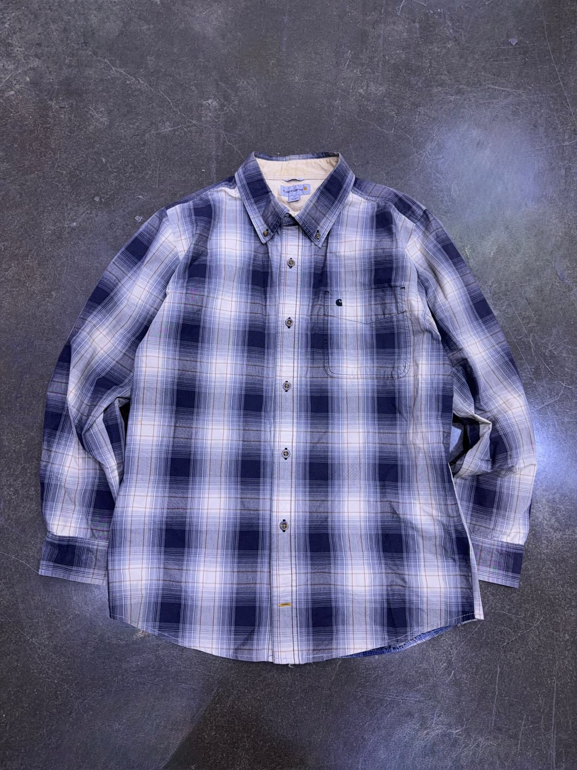 칼하트 릴렉스핏 원포켓 캐쥬얼 체크셔츠 남방 XL 상품이미지1