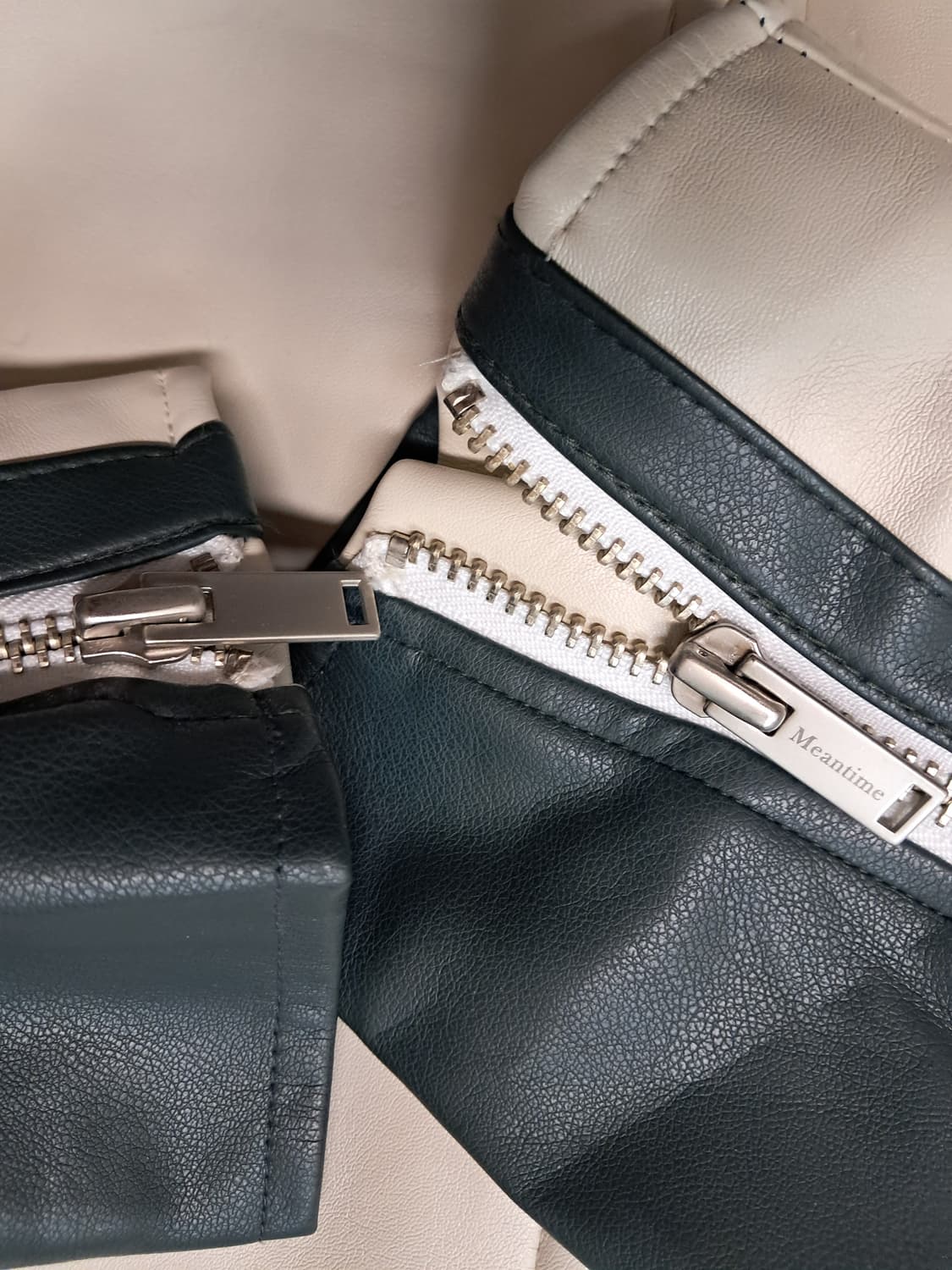 민타임 비건레더  자켓 상품이미지6