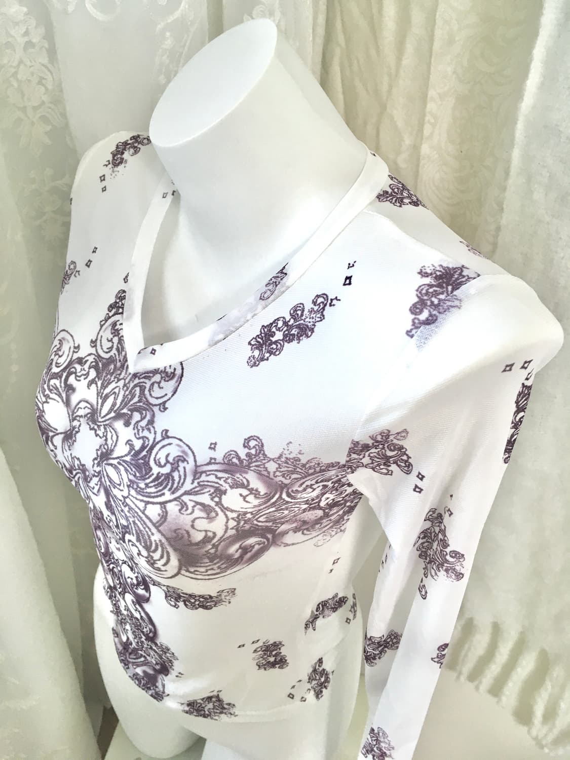 오리엔탈 펑크 프린팅 롱슬리브 상품이미지5