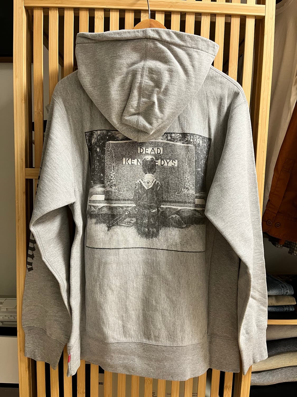 슈프림 데드 케네디 후디 그레이 상품이미지3