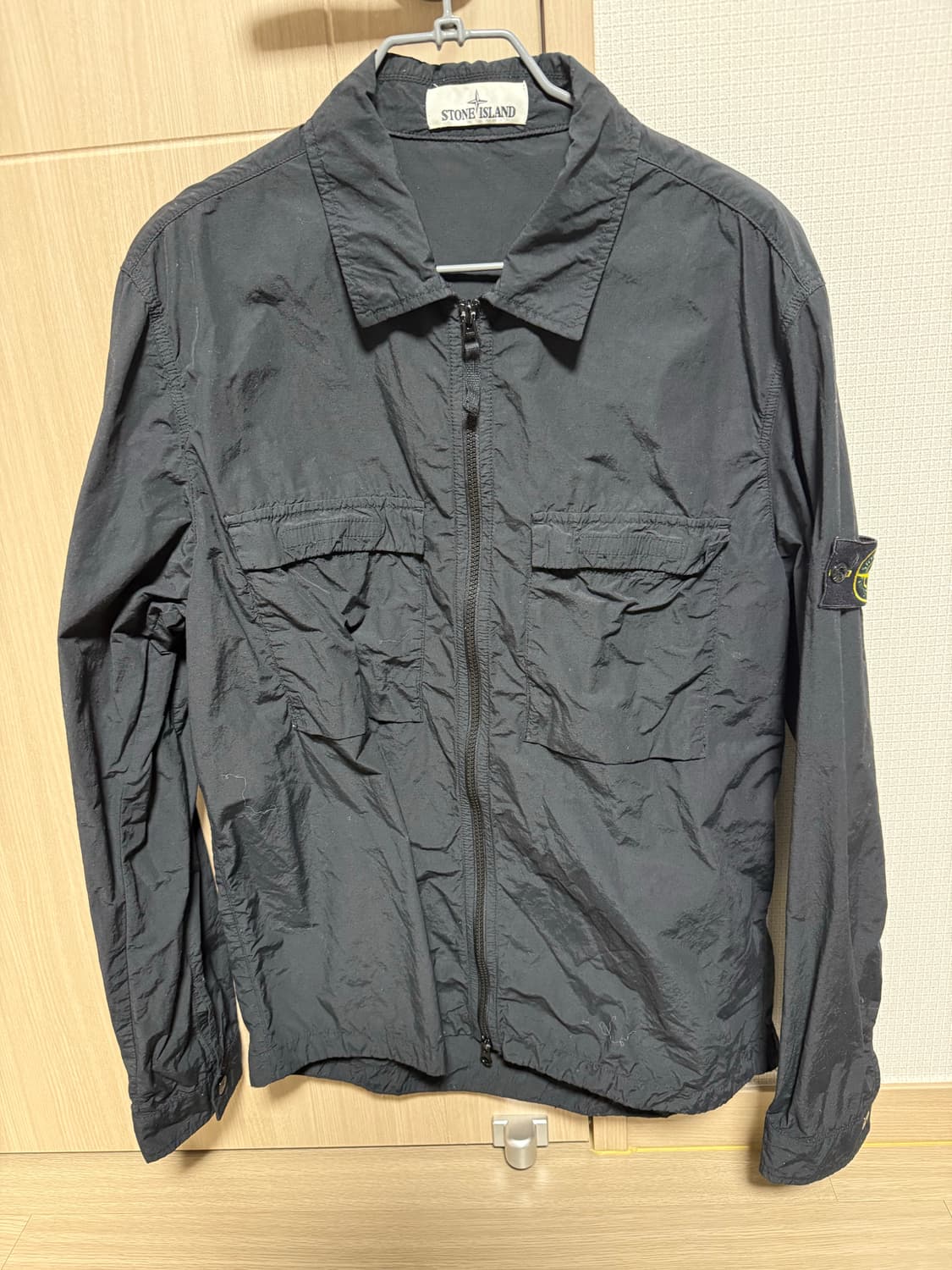 스톤아일랜드 나일론메탈 오버셔츠 xl 상품이미지1