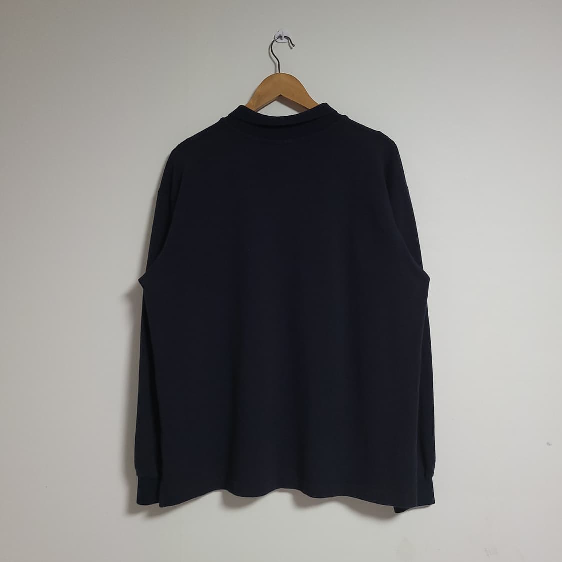 (S) COVERNAT 커버낫 네이비 PK 카라 긴팔 티셔츠 상품이미지7