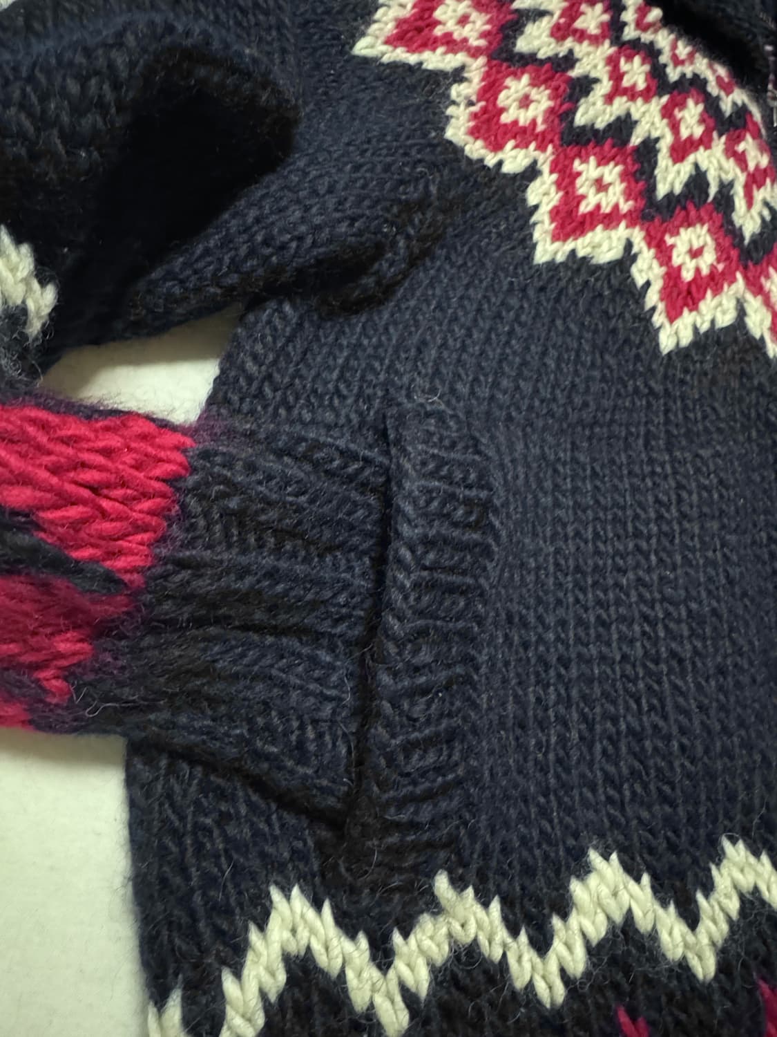 Cowichan zip-up cardigan  상품이미지6