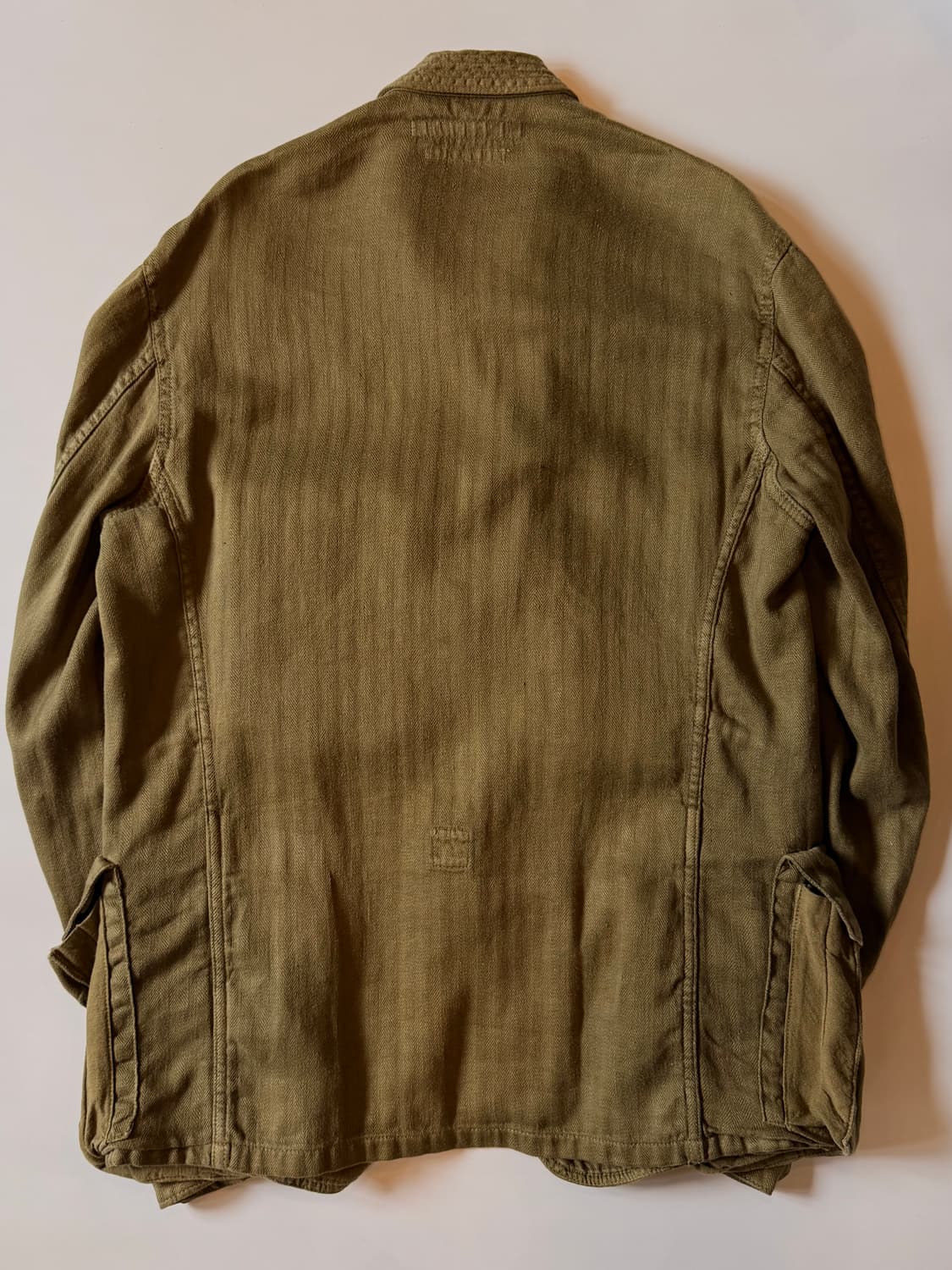 OLD KAPITAL HERRINGBONE HUNTING JACKET 상품이미지2