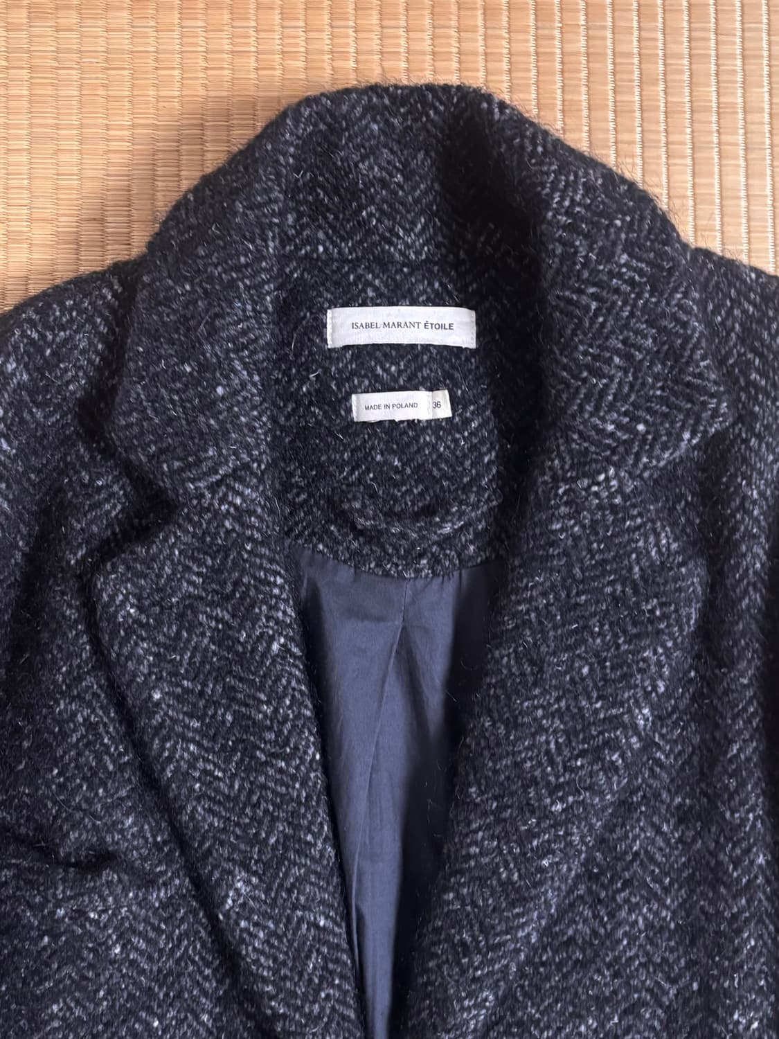 이자벨마랑 알파카 코트 상품이미지2