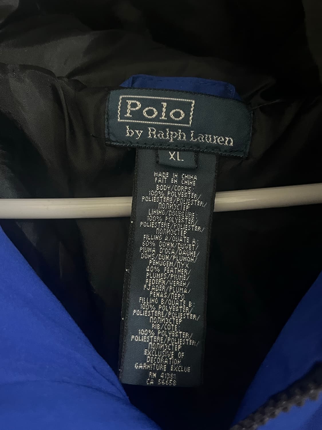 폴로 랄프로렌 빅포니 패딩 점퍼 S 상품이미지4