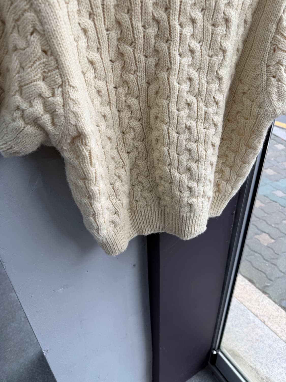 에토스 케이블 스웻 울 니트 상품이미지9