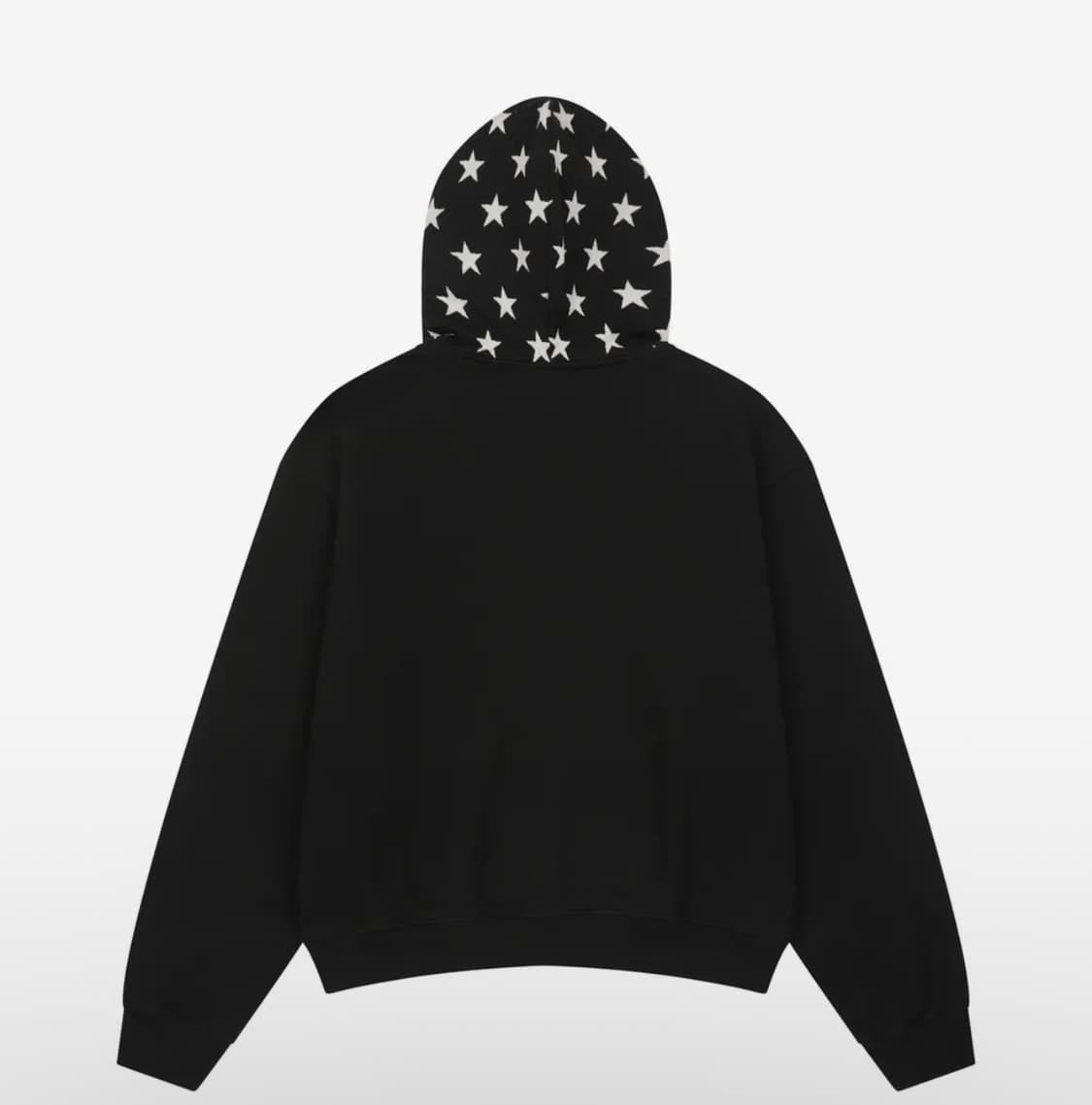 루저스클럽 스타 그래픽 투웨이 후드 집업 블랙 2 상품이미지2