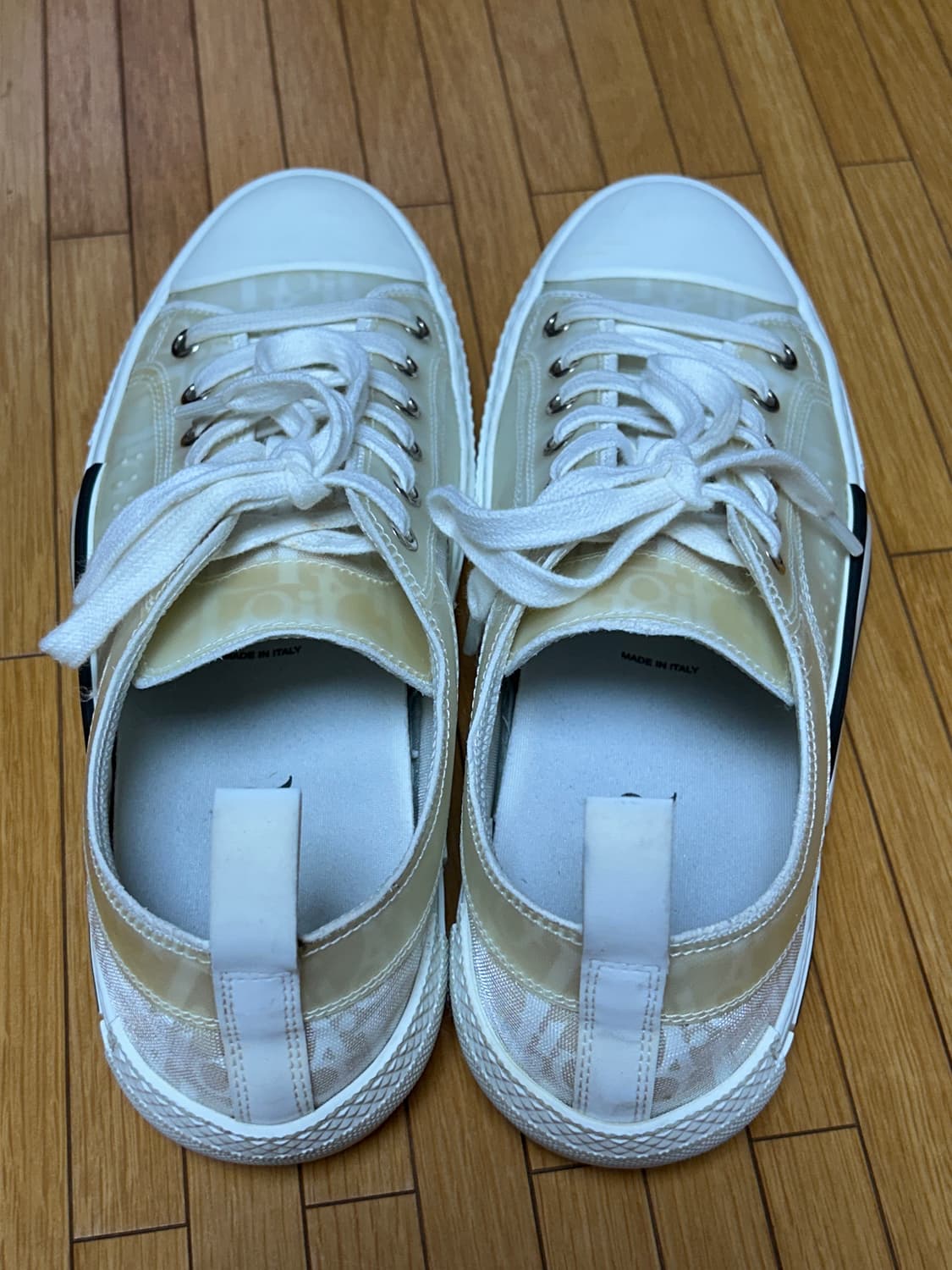 디올 오블리크 캔버스 스니커즈 로우 상품이미지3