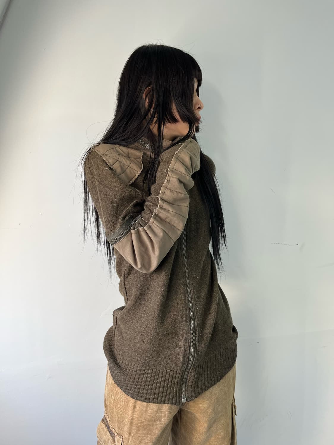 디젤 그런지 롱 슬리브 집업 상품이미지9