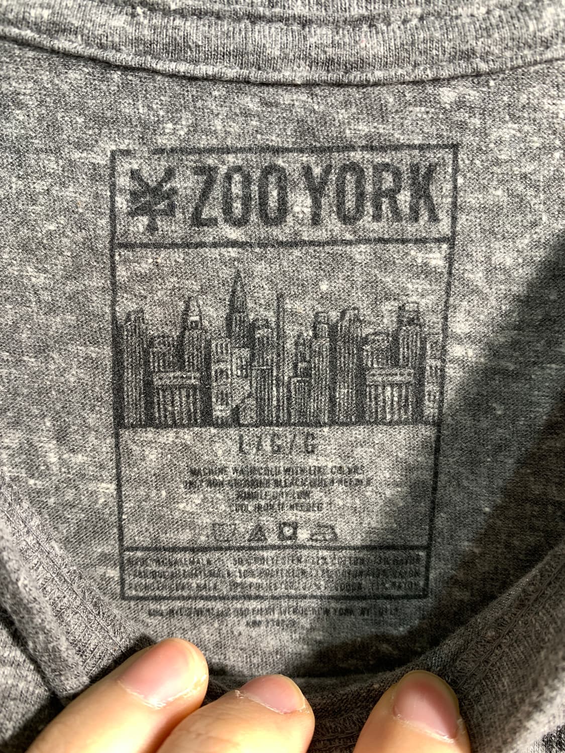만원샵) zooyork 빈티지 티셔츠 L C223 상품이미지7