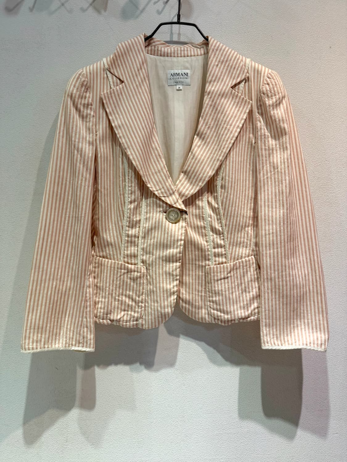 Armani Collezioni 스트라이프자켓(Made In Italy) 상품이미지2