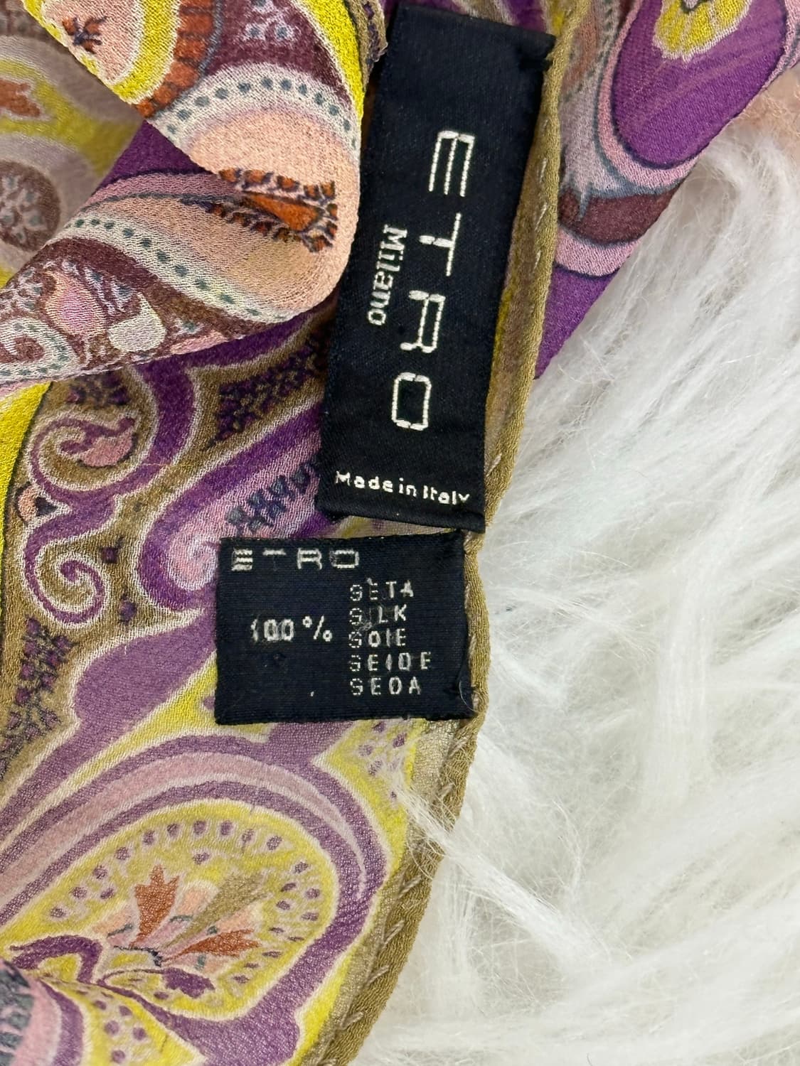 에트로 실크 숄 스카프 상품이미지3
