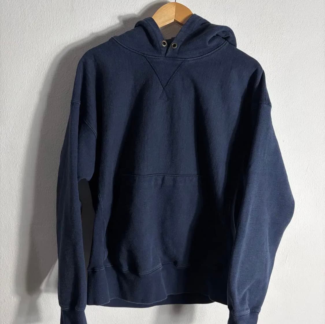 아웃스탠딩 네이비 후드티(M) 상품이미지1