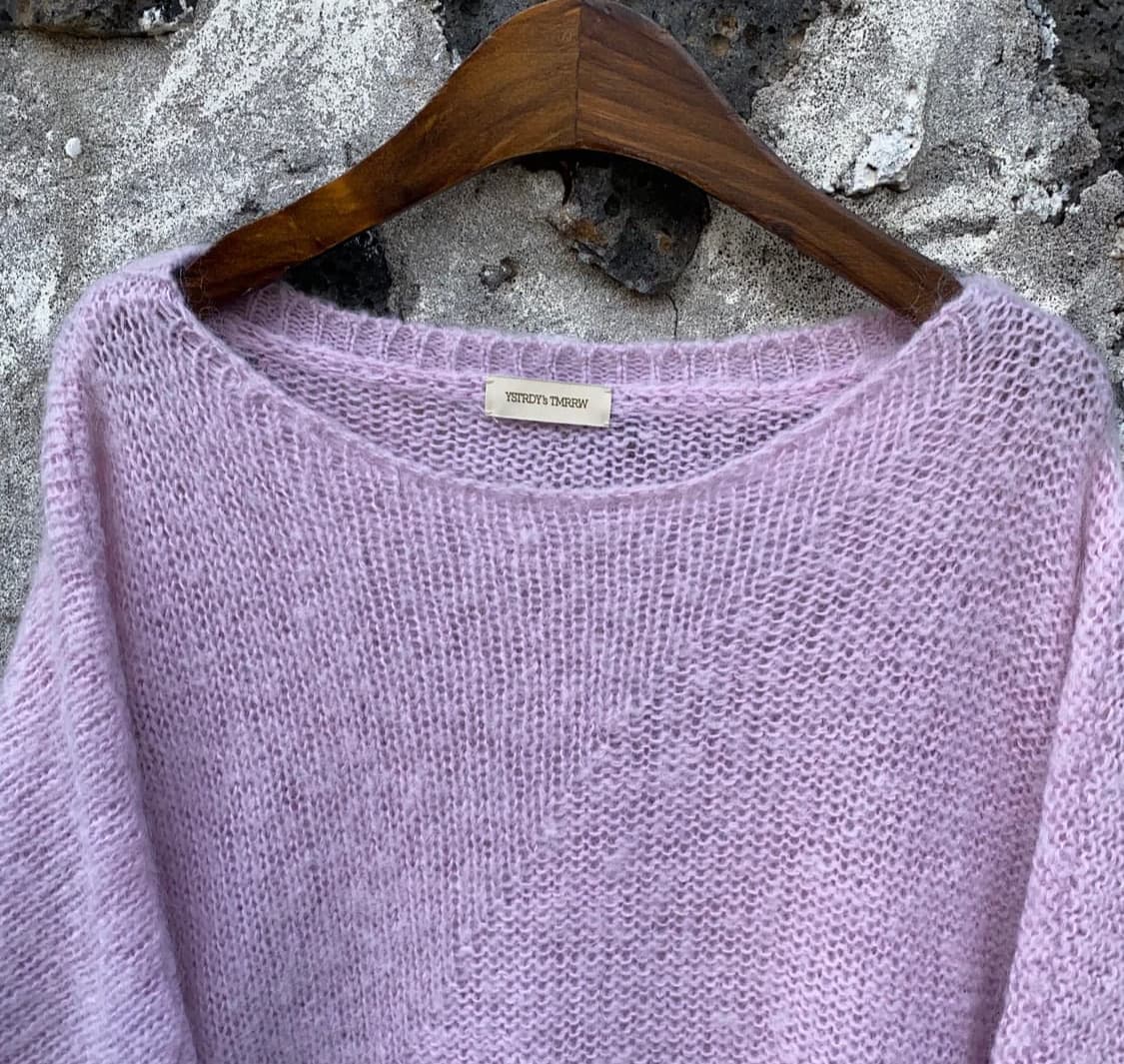 예스터데이투모로우 모헤어 니트 M 상품이미지5