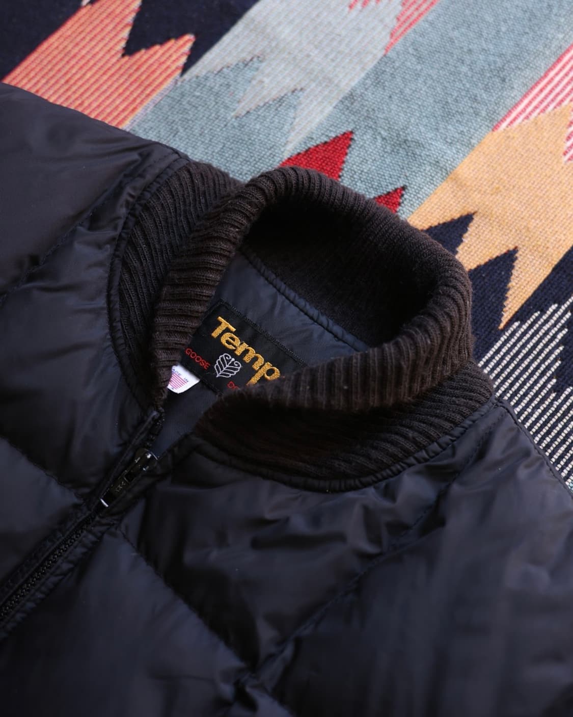 템포(tempco) 80s 퀼티드 구스다운 봄버 자켓 상품이미지2