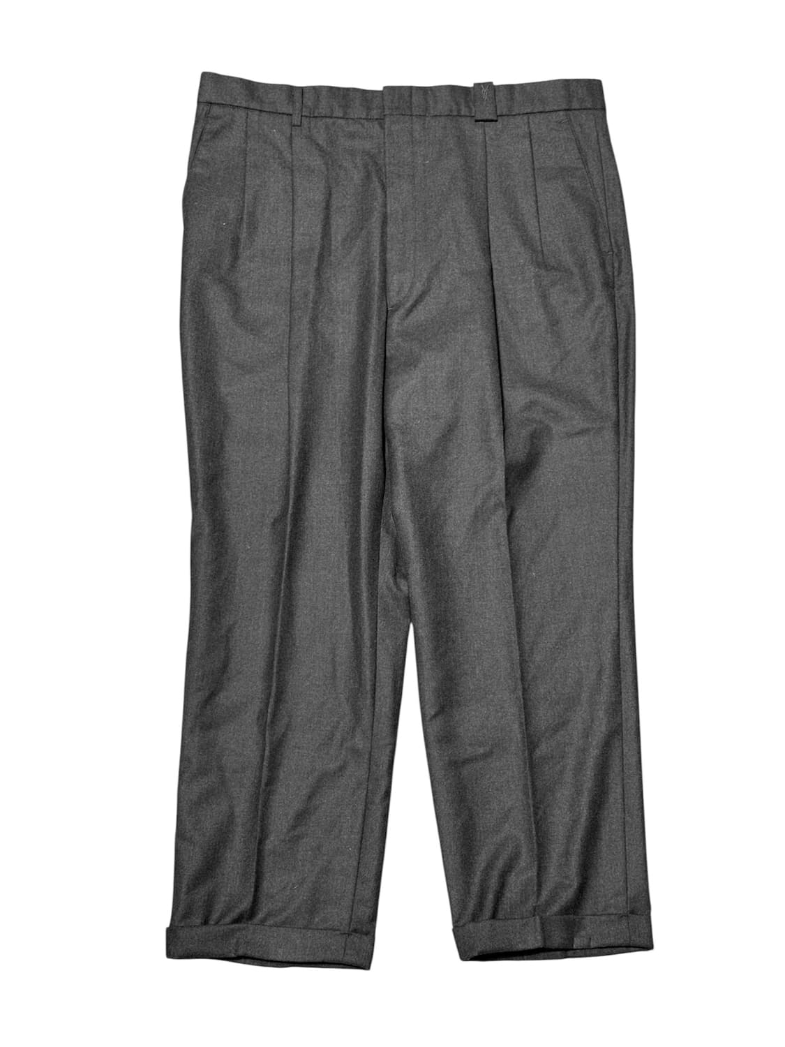 90s 입생로랑 뿌르 옴므 투 턱 울 슬랙스 상품이미지1