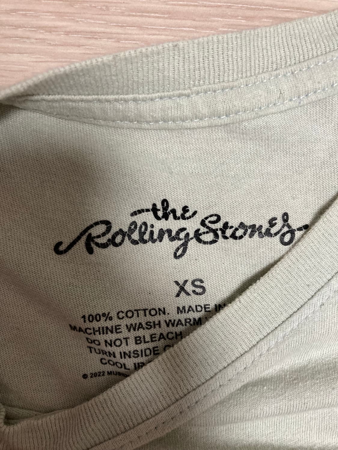 빈티지 롤링스톤즈 반팔 Xs 상품이미지2