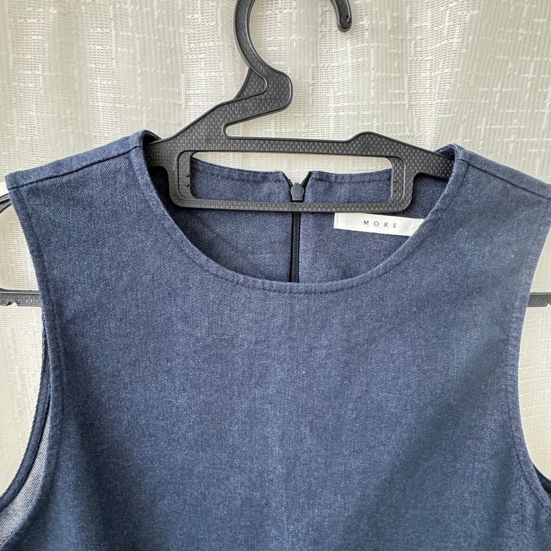 청 데님 뷔스티에 원피스 상품이미지4