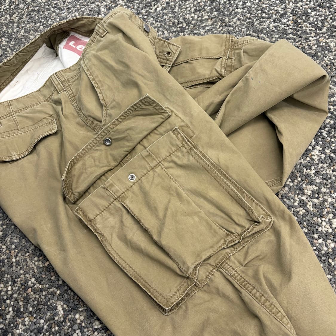 리바이스 베이지 루즈 카고 팬츠 (42) 상품이미지3