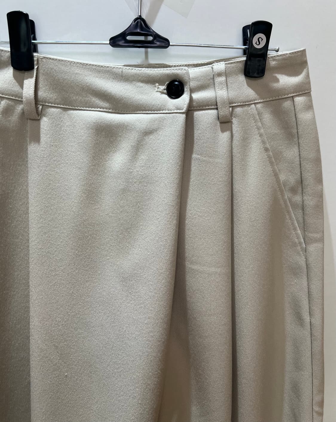 하이웨이스트 와이드 랩 슬랙스(s) 상품이미지6