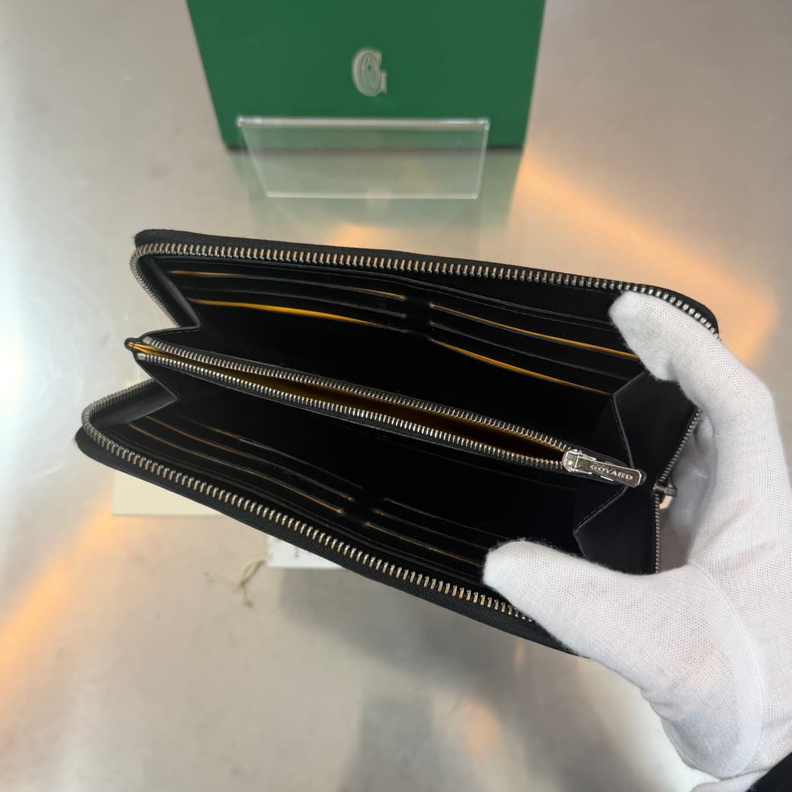 [리오브전포점] 고야드 마티뇽 장지갑 블랙 상품이미지4
