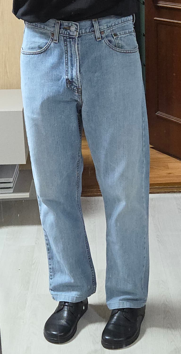 (착샷) 리바이스 505 연청 데님 상품이미지8